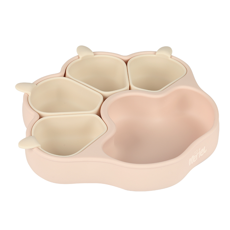 meriel composable bear paw plate peach meriel composable bear paw plate peach